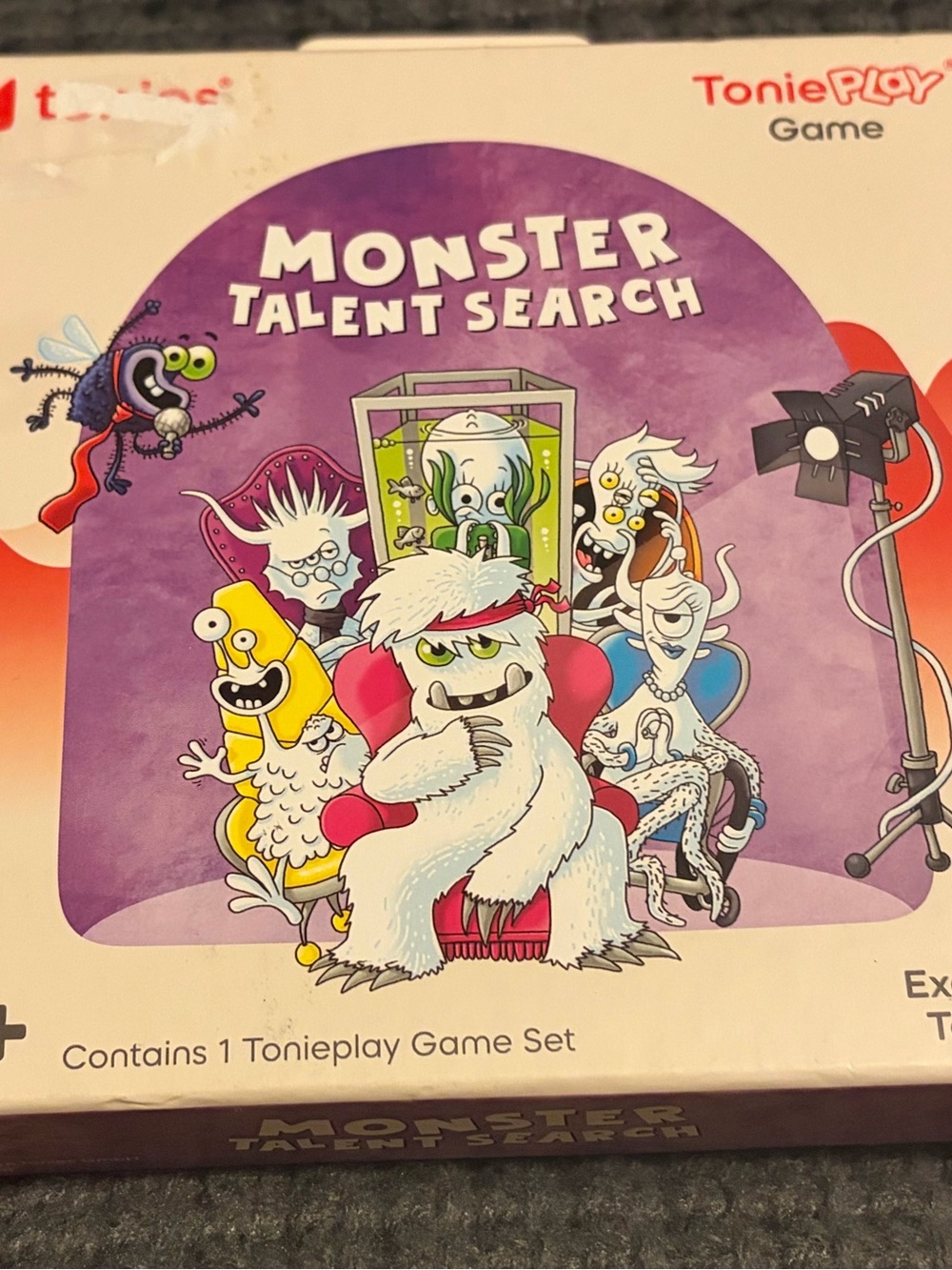 Tonieplay Monster Talent Search and Quizzles Technology Games - New in boxes